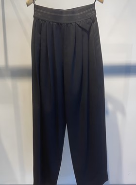 正品2I3Q424-240 D大24秋6 1999   黑色/深卡其Z 西装长裤