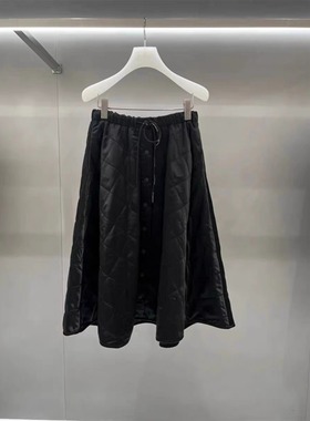 正品2H4S461-230  23冬5 1999  黑色X 加棉伞裙半裙