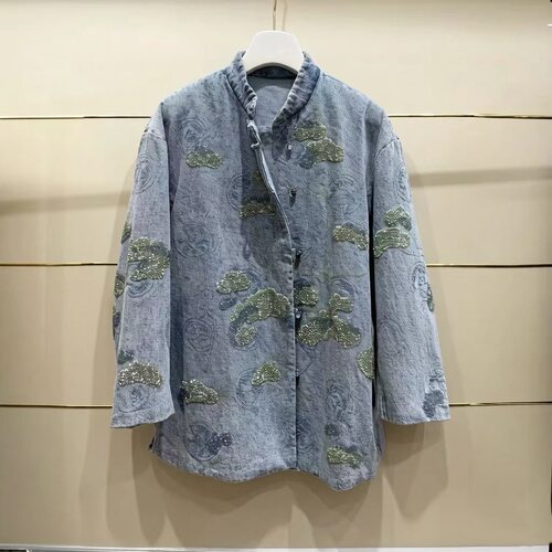 省现货正品1J4RB01-250开25冬牛仔棉服吊牌5890