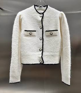 正品3E4E508-220  D小22冬4 1290W 白色  针织套开衫