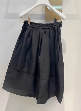 正品2H1S302-230 D大23春2 2899W  黑色 纱裙 半裙