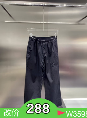 正品3I2Q419 -24D小24夏3 895 深卡其X/黑色 橡筋腰头长裤