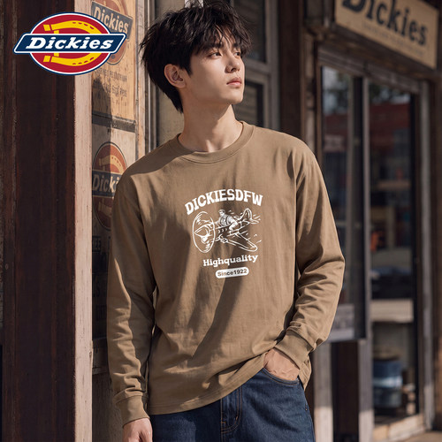 Dickies设计感印花套头打底衫