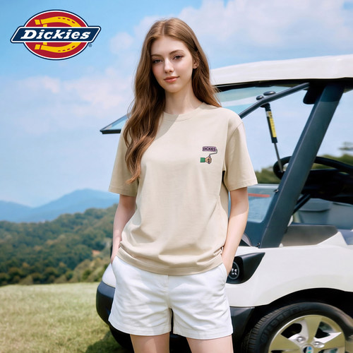 Dickies夏季短袖宽松显瘦T恤女