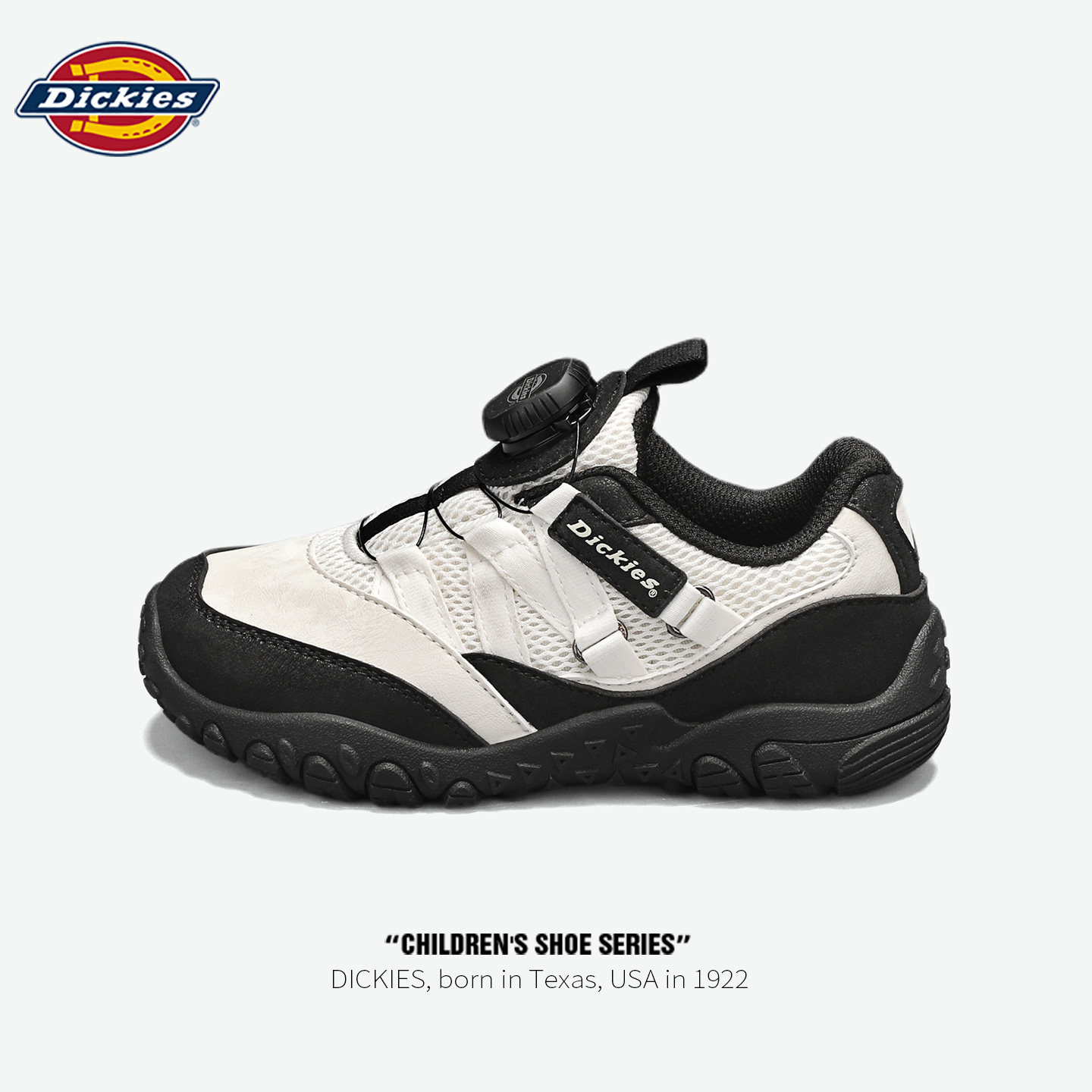 Dickies儿童透气旋钮扣登山鞋子R图片