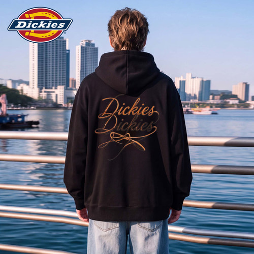 Dickies男秋季宽松百搭连帽卫衣