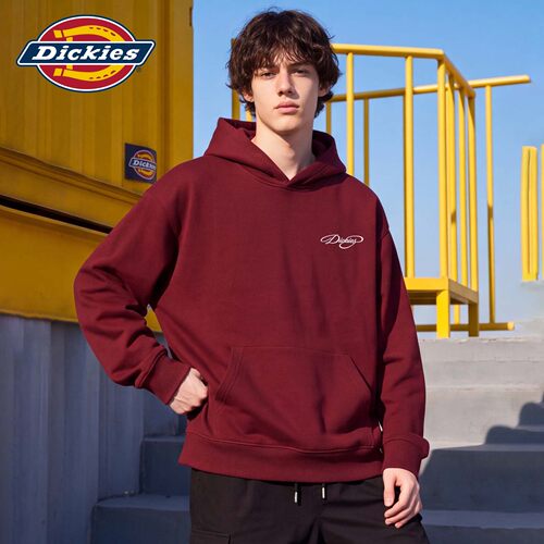 Dickies男秋季宽松百搭连帽卫衣