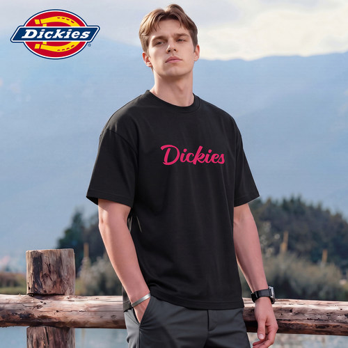 Dickies新款印花短袖T恤衫