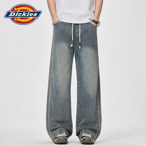Dickies美式潮牌高街直筒牛仔裤