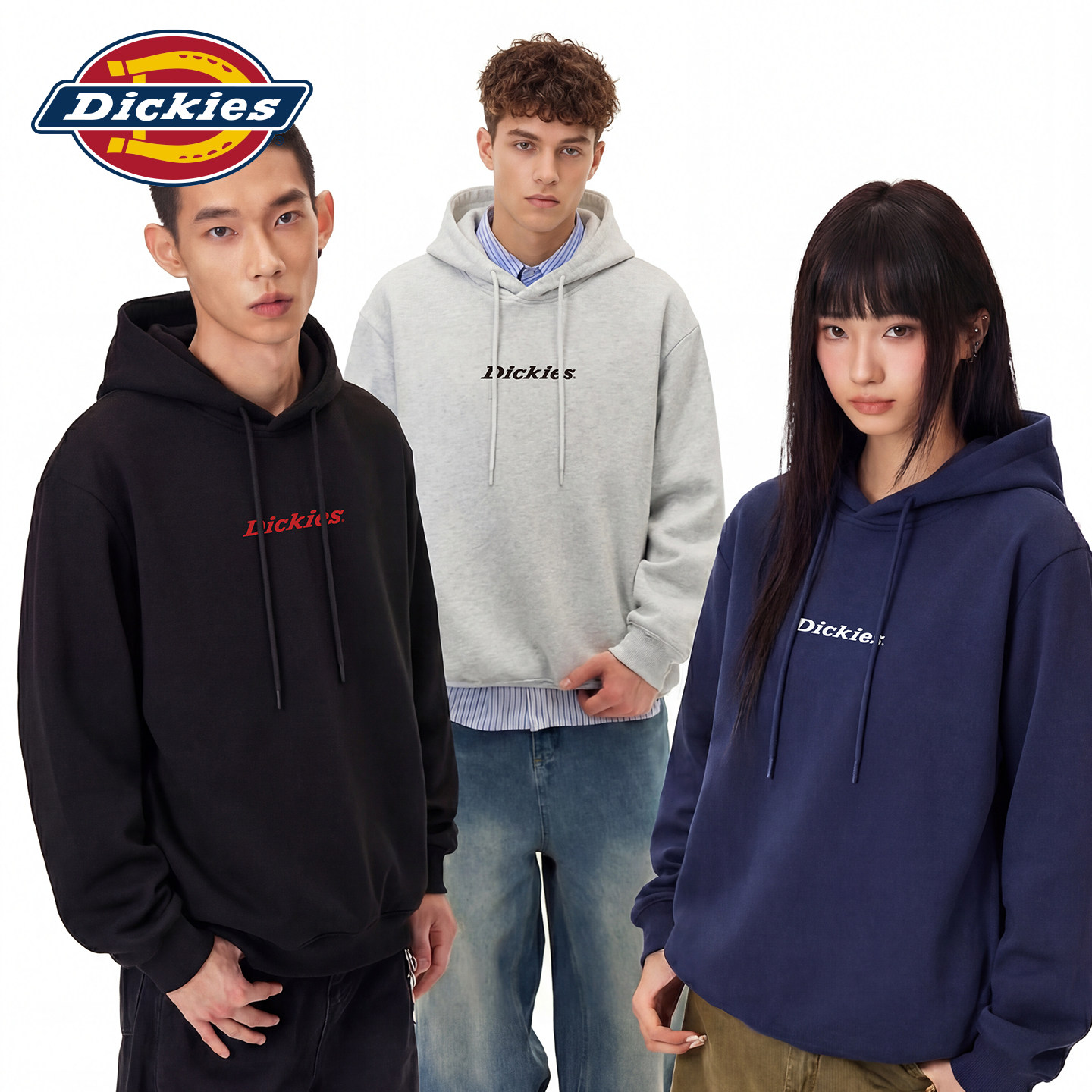 Dickies连帽卫衣宽松休闲上衣图片