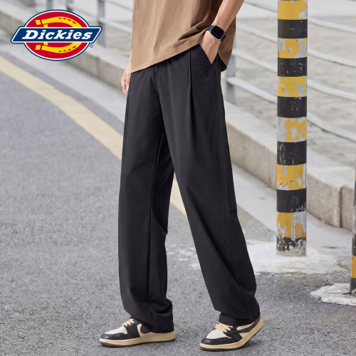 Dickies新款垂感直筒梭织休闲裤