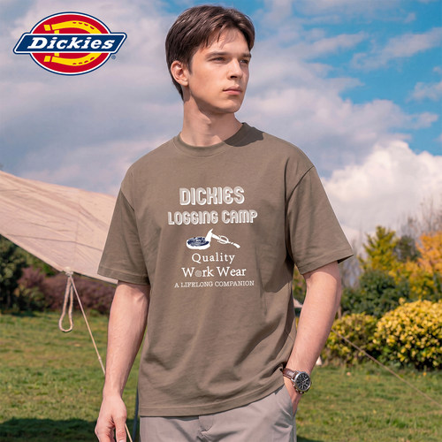 Dickies新款印花短袖T恤衫