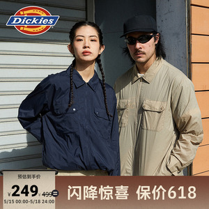 Dickies24春夏新品工装防晒衣 男女尼龙宽松休闲