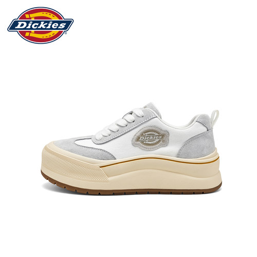 Dickies增高松糕小白鞋女款