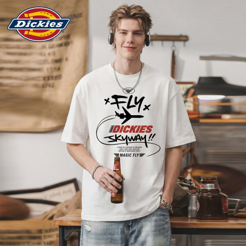Dickies帝酷适白色纯棉短袖夏季