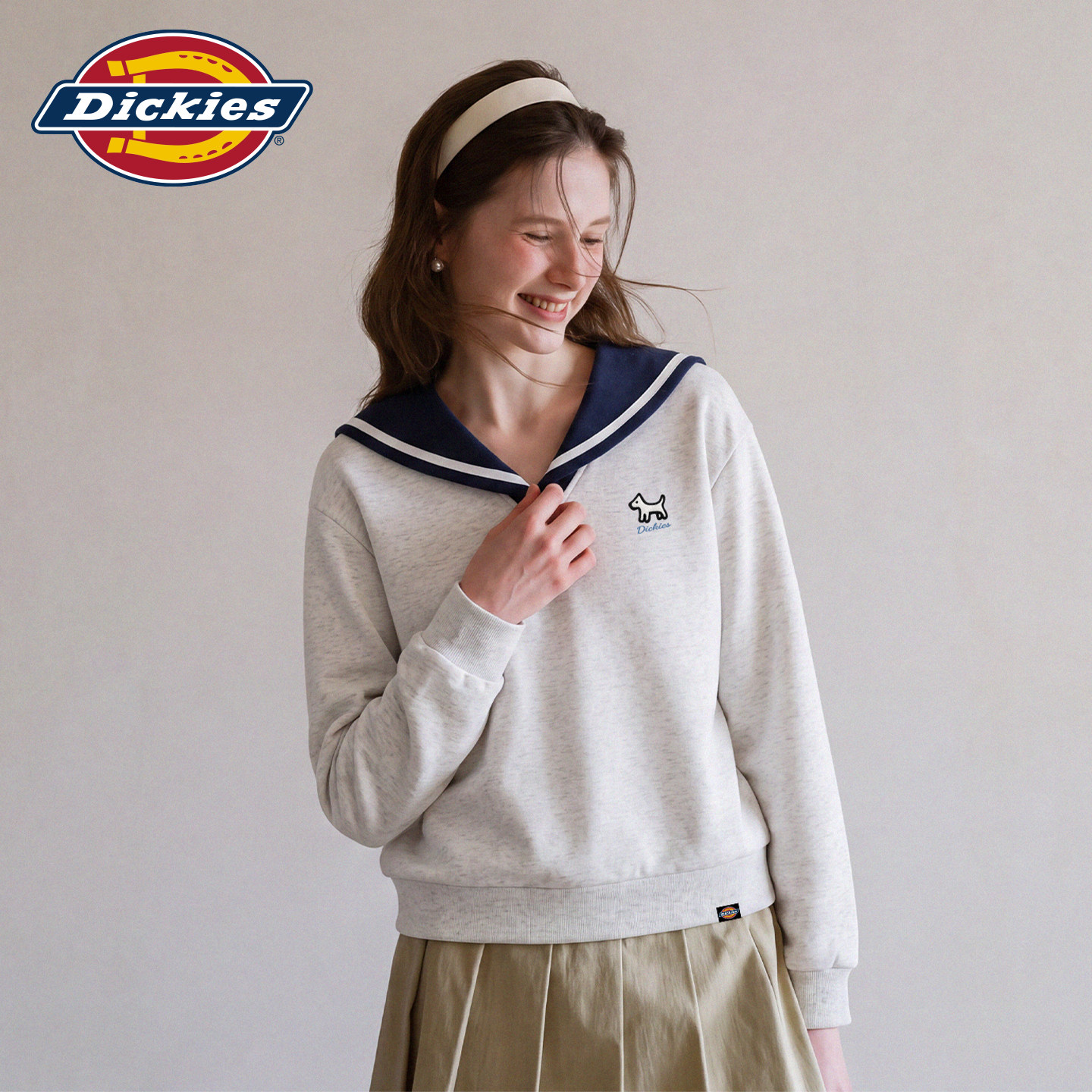 Dickies美式复古休闲卫衣女图片
