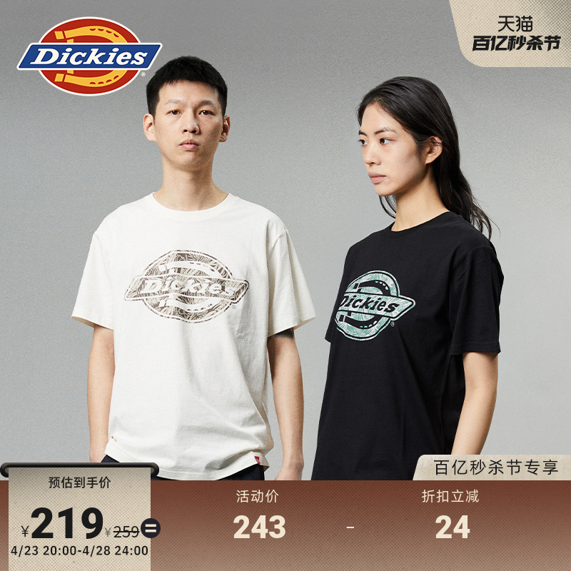 Dickies短袖T恤男女情侣