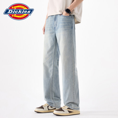 Dickies新款美式水洗牛仔裤