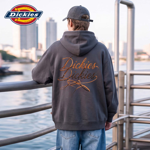Dickies男秋季宽松百搭连帽卫衣