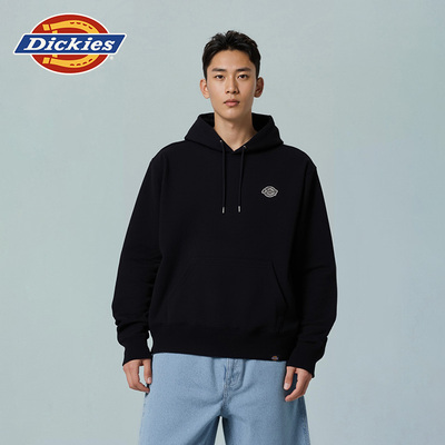 Dickies牛领标小LOGO连帽卫衣