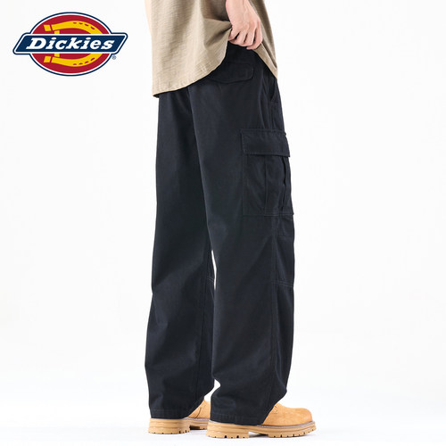 Dickies美式工装口袋宽松休闲裤