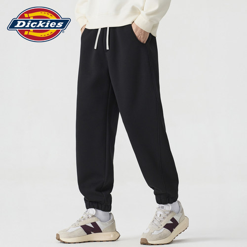 Dickies宽松束脚裤系绳针织卫裤