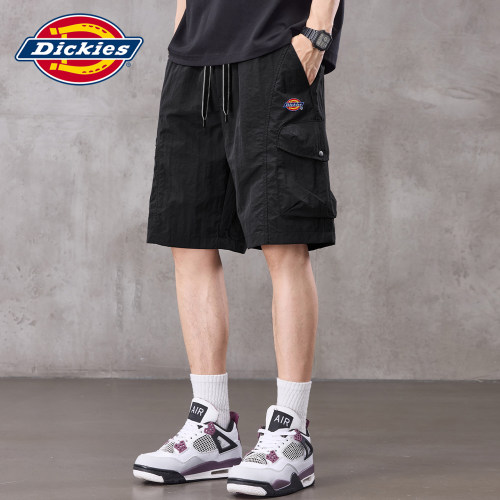 Dickies薄款抽绳休闲五分短裤