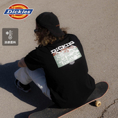 Dickies帝酷适25春夏新款 凉感面料后背大LOGO图案印花短袖 T恤男女