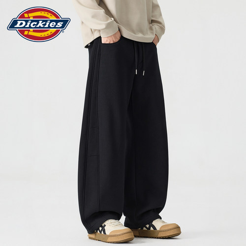 Dickies潮牌百搭阔腿针织休闲裤