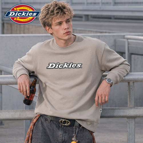 Dickies字母印花套头圆领卫衣
