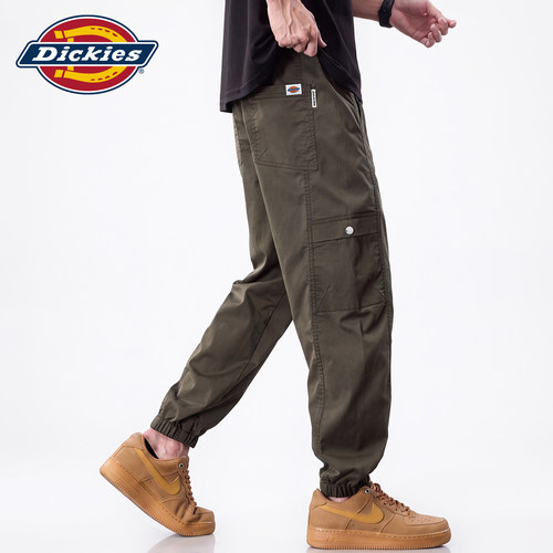 Dickies莱赛尔宽松束脚工装裤