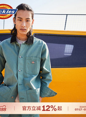 Dickies重磅帆布三袋工程师夹克