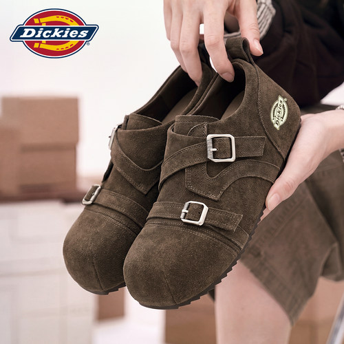 Dickies复古风双扣带勃肯鞋女鞋