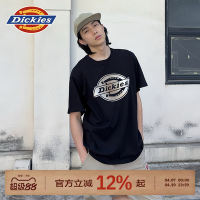 Dickies大LOGO印花短袖T恤
