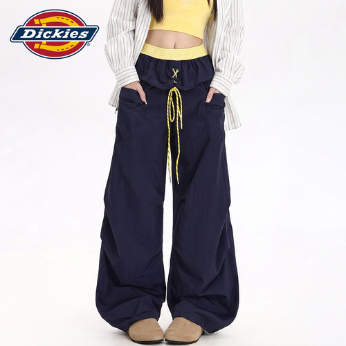 Dickies帝酷适阔腿工装休闲裤女Y