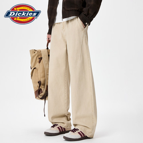 Dickies男秋季纯棉宽松潮流长裤