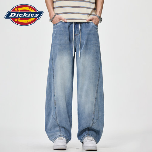 Dickies冰丝牛仔裤男夏季复古