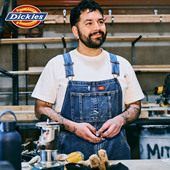 背带连体裤 Dickies帝酷适秋冬高个子显瘦宝藏背带裤 复古牛仔工装