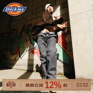 874工装 下装 裤 直筒休闲长裤 男女情侣J 美版 Dickies帝酷适26秋经典