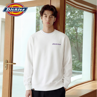 上衣大码 Dickies帝酷适无帽卫衣男圆领美式 新款 春季 外套潮A 情侣款