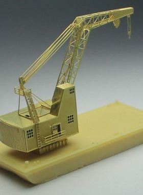 NW70037 1/700 船厂码头情景YD-88吊车工作船