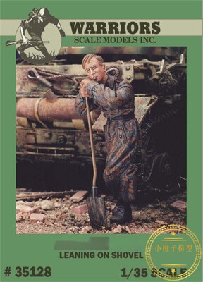 WARRIORS #35128 1/35 坦克兵斜靠状树脂兵人