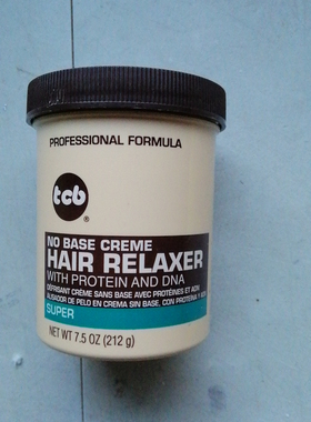现货美国TCB No Base Hair Relaxer Creme Super 212g