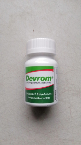 现货DEVROM Tablets Internal Deoderant)200MG 100chewable