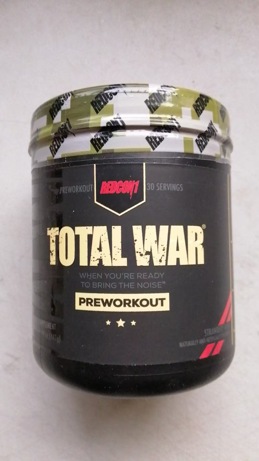 Redcon1, Total War, Pre-Workout 氮泵运动前30份 现货仅1