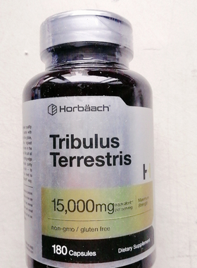 秒发Horbaach Tribulus Terrestris for Men 15000mg | 180颗