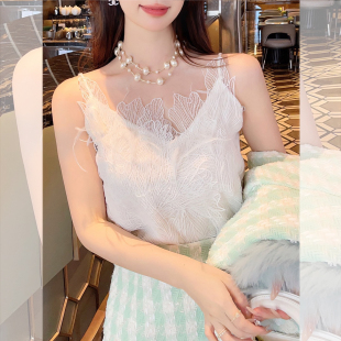 T恤女休闲上衣吊带衫 显瘦百搭圆领长袖 针织 韩版 现货闪发2026新款