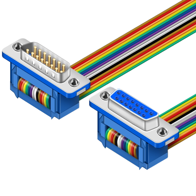 浮太db15排线didc并口连接线