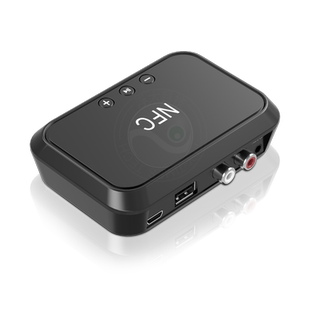 浮太蓝牙接收器转音响aux莲花rca音频支持USB输出功放音响连手机