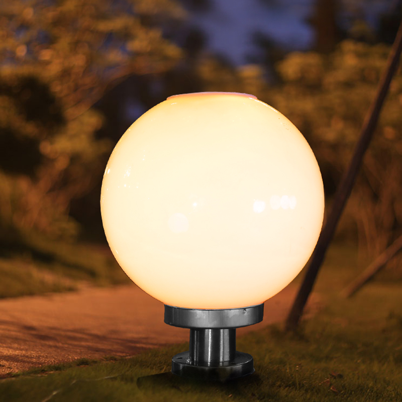 太阳能灯户外灯柱头庭院防水景观